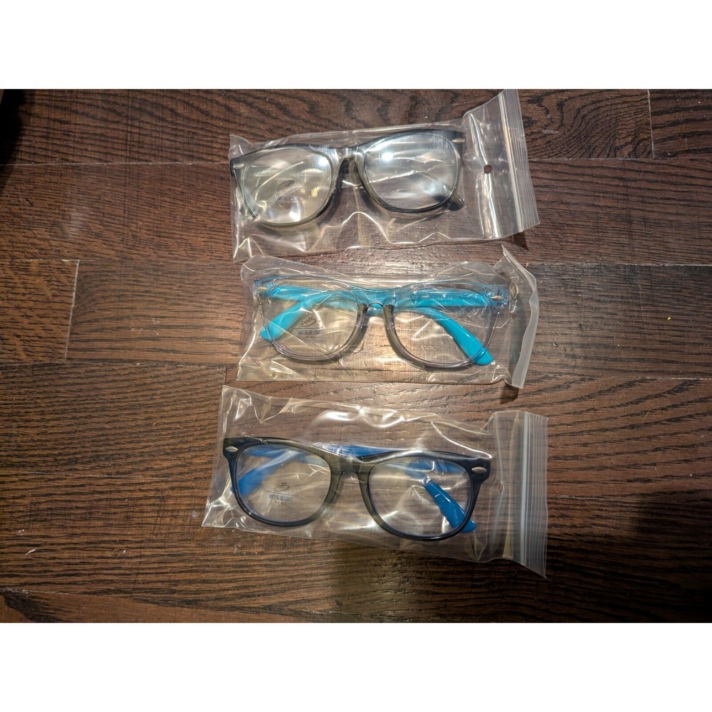 Kids Anti Blue Light Glasses Reflective Blocking Gaming Glasses Anti Fatigue